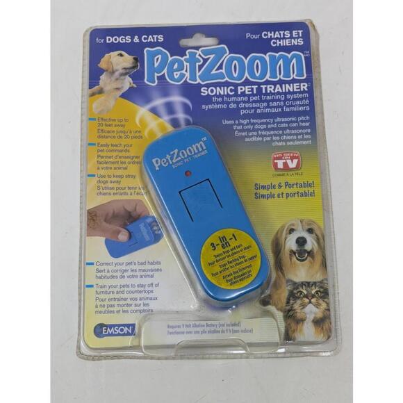 Other - PetZoom Sonic Pet Trainer EMSON 8140 As Seen On TV Brand New Sealed Package